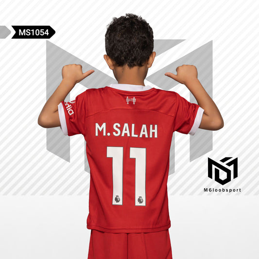 Liverpool  23/24 Home Kids M.SALAH Set (T-shirt + shorts)