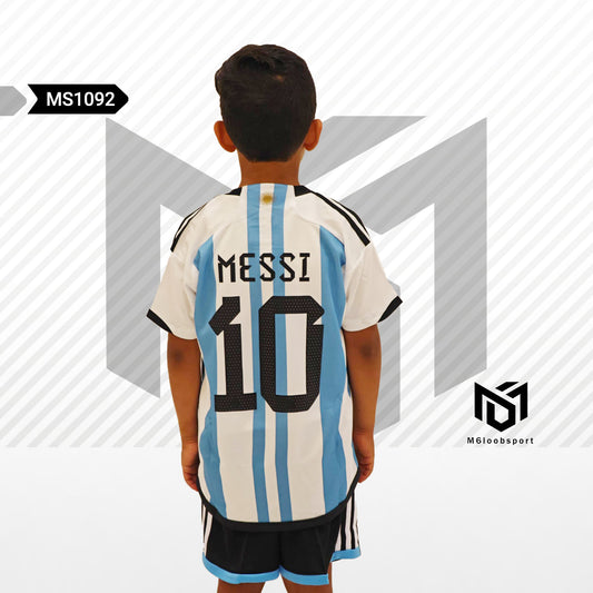 Argentina 23/24 Home Kids Set (T-shirt + shorts)