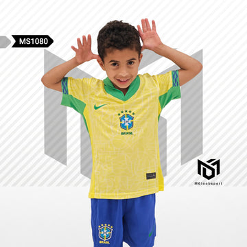 Brazil Neymar-10 22/23 Kids Home Kit (T-shirt + shorts)