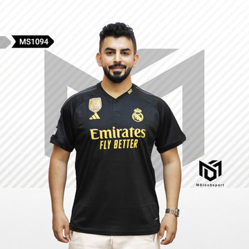 Real Madrid 23/24 Black Fan Jersey