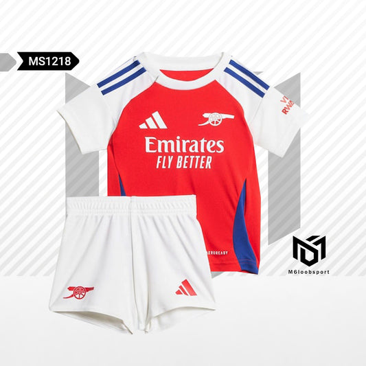 Arsenal 24/25 Home Kids Red Set
