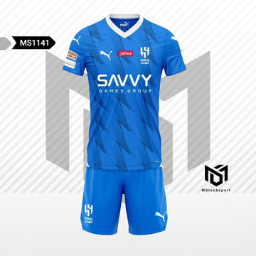 Al-Hilal 23/24 Home T-shirts + Shorts(Fans Version)