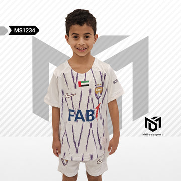 Al Ain Fc 24/25 Kids Home Set (T-shirt + shorts)