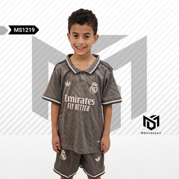 Real Madrid 24/25 Kids Black Set