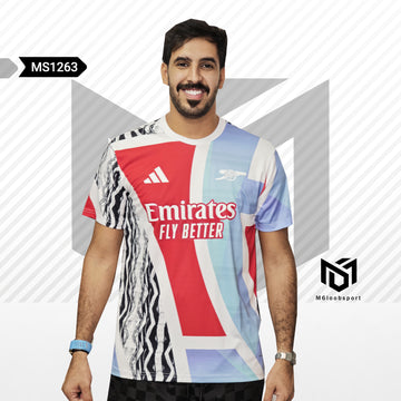 Arsenal 25/26 Pre-Match T-shirts (Fans jersey)