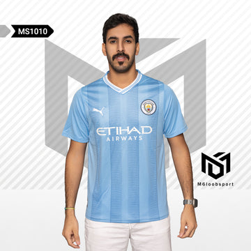 Manchester City 23/24 Blue T-shirt (Fans Version)