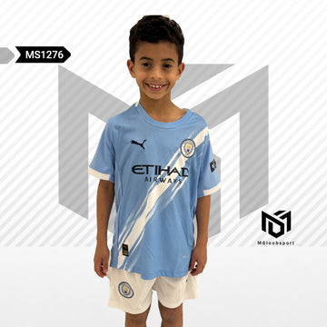 Manchester City 25/26 Kids Home Set
