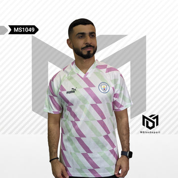 Manchester City 23/24 White Training T-shirt (Player Version)