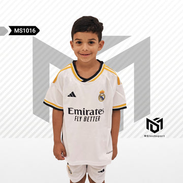 Real Madrid 23/24 Kids Vini Jr Home Set