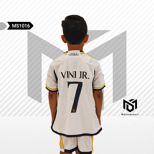 Real Madrid 23/24 Kids Vini Jr Home Set