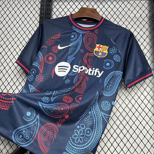 Barcelona 25/26 Home Jersey Training T-shirts  (Fans jersey)